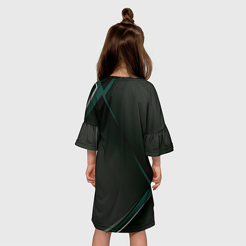 Детское платье Альбедо Albedo Genshin Impact / 3D-принт – фото 4