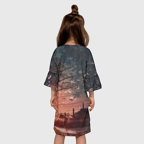 Детское платье Врата Штейна Steins Gate, Курису Макисэ Kurisu Mak / 3D-принт – фото 4