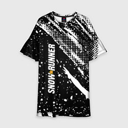 Детское платье SnowRunner Logo