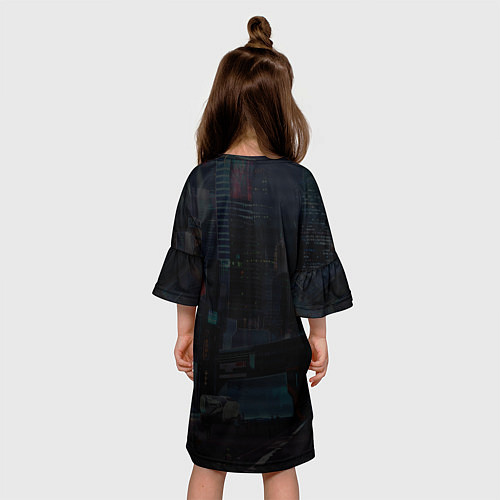Детское платье XCOM пришелец / 3D-принт – фото 4