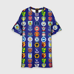 Детское платье Футбольные клубы Английской Премьер Лиги