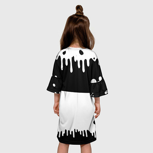 Детское платье БЕНДИ И АЛИСА BENDY AND THE INK MACHINE / 3D-принт – фото 4