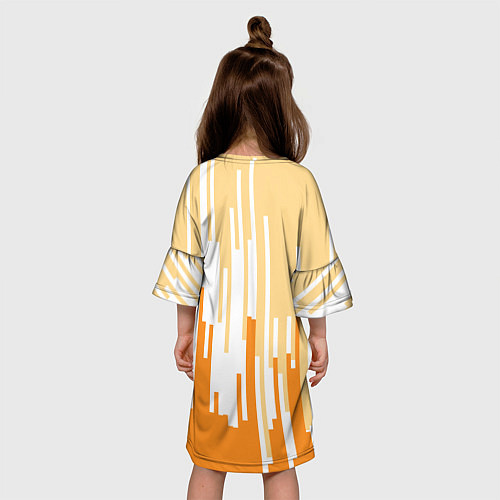 Детское платье Сердечко-колечко / 3D-принт – фото 4