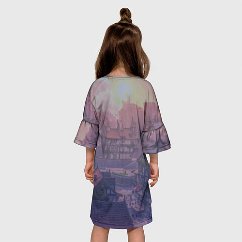 Детское платье Кэйа Kaeya в примогеме, Геншин импакт Genshin Impa / 3D-принт – фото 4