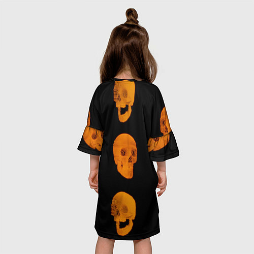 Детское платье Отпала челюсть / 3D-принт – фото 4