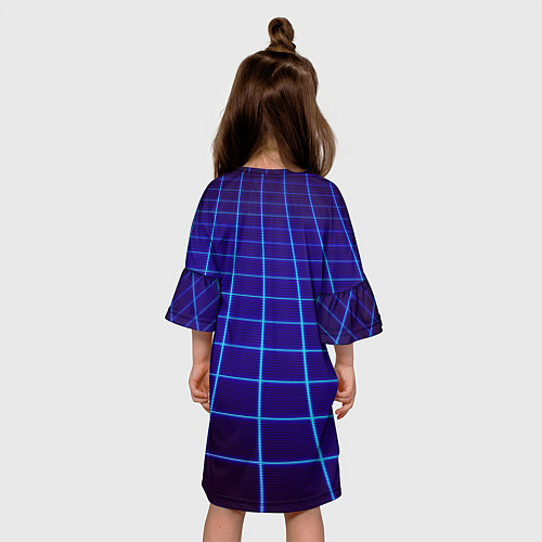 Детское платье NEON 3D WORLD / 3D-принт – фото 4