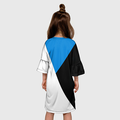 Детское платье Тецуя Куроко - Баскетбол Куроко / 3D-принт – фото 4