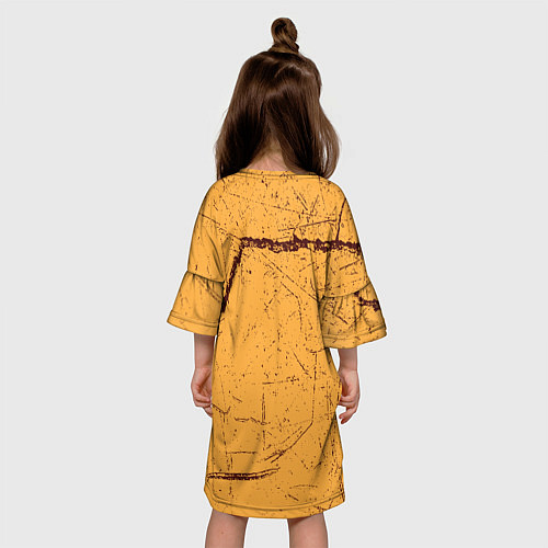 Детское платье Bendy And The Ink Machine гранж / 3D-принт – фото 4