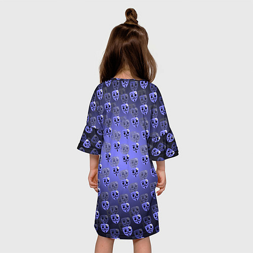 Детское платье БАБЛ КВАС АМОГУС BUBBLE KVASS / 3D-принт – фото 4
