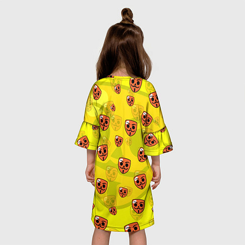 Детское платье BUBBLE KVASS - БАБЛ КВАС / 3D-принт – фото 4
