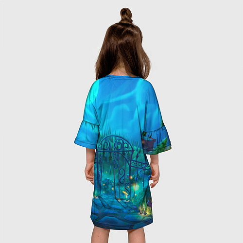 Детское платье FANG BRAWL STARS GAME / 3D-принт – фото 4