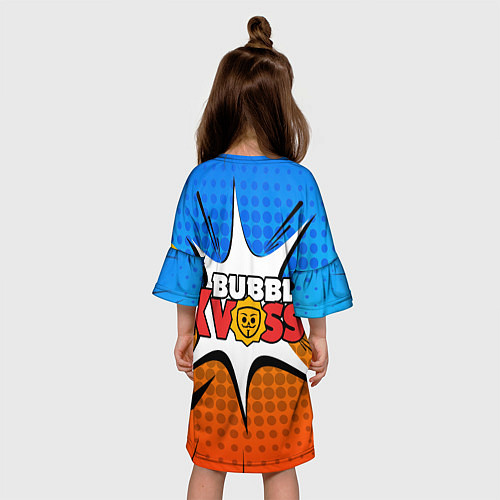 Детское платье Бабл квас бум / 3D-принт – фото 4