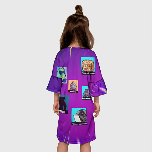 Детское платье Babl Kvas Items / 3D-принт – фото 4