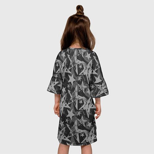 Детское платье Gray Star / 3D-принт – фото 4