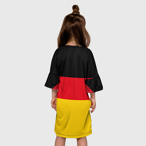 Детское платье Германия - Germany / 3D-принт – фото 4