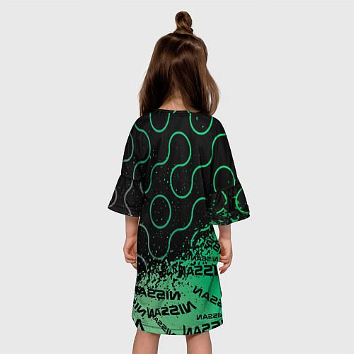 Детское платье NISSAN Супер класса / 3D-принт – фото 4