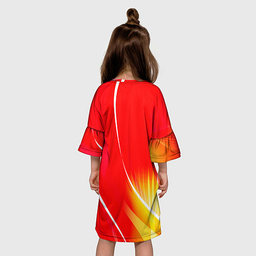 Детское платье Arsenal арсенал фк / 3D-принт – фото 4