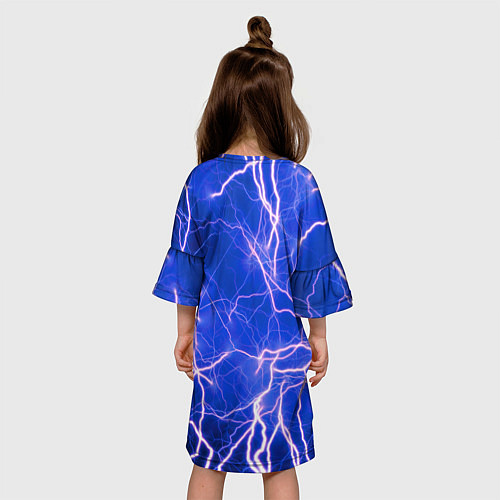 Детское платье HONDA хонда молнии / 3D-принт – фото 4
