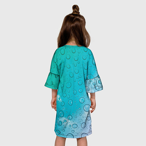 Детское платье Серый маленький волк / 3D-принт – фото 4