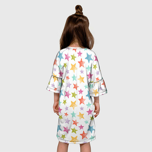 Детское платье Lalafanfan в звездах / 3D-принт – фото 4