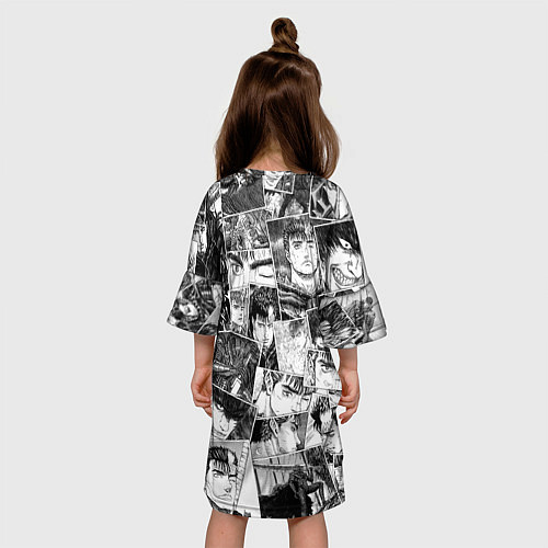 Детское платье Berserk pattern / 3D-принт – фото 4