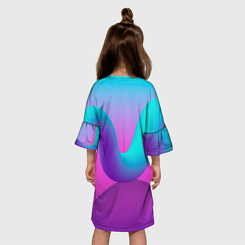 Детское платье Кружечки Cuphead / 3D-принт – фото 4