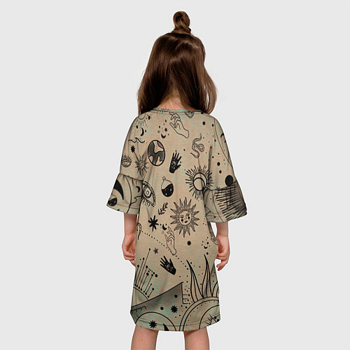 Детское платье Эзотерика / 3D-принт – фото 4