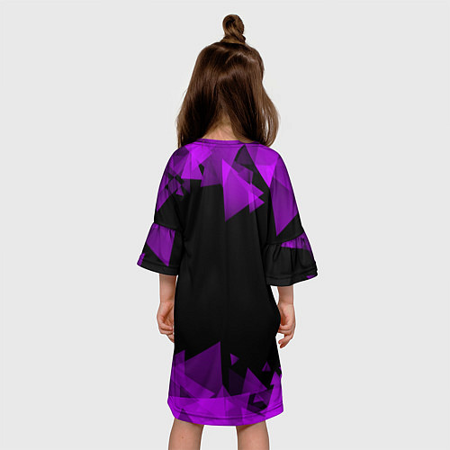 Детское платье Fortnite - RAVEN / 3D-принт – фото 4