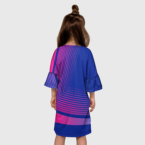 Детское платье BRAWLSTARS JANET ДЖАНЕТ / 3D-принт – фото 4