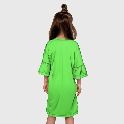 Детское платье ГЛАЗ САМУРАЯ / 3D-принт – фото 4