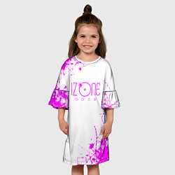 Платье клеш для девочки Izone, цвет: 3D-принт — фото 2
