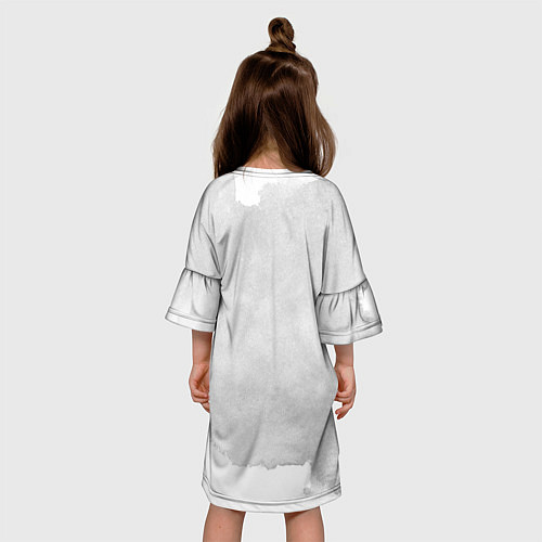 Детское платье Волк в венке / 3D-принт – фото 4