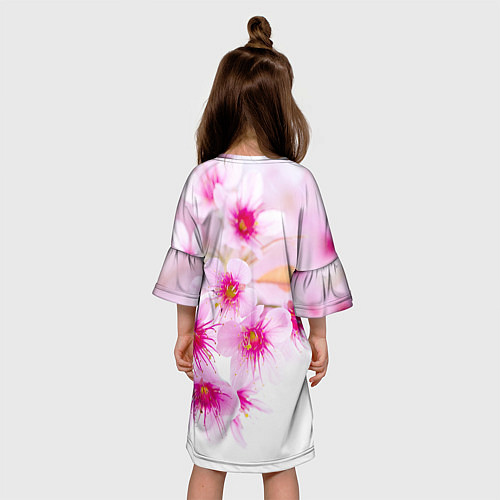 Детское платье Цвет сакуры / 3D-принт – фото 4