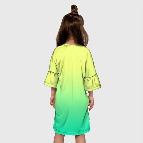Детское платье POPPY PLAYTIME - HAGGY WAGGY AND KISSY MISSY / 3D-принт – фото 4