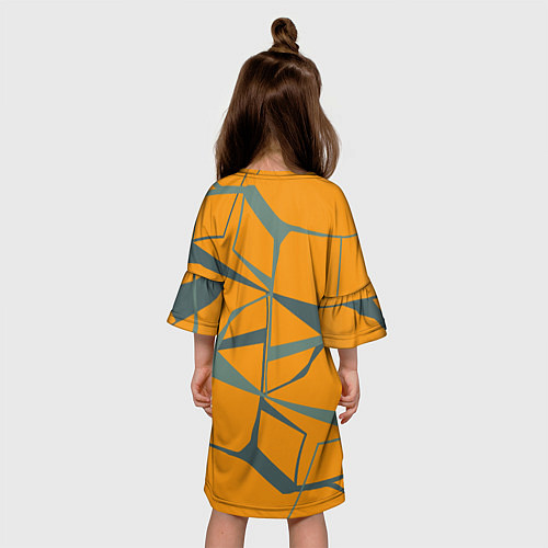 Детское платье Лягушка в модной куртке / 3D-принт – фото 4