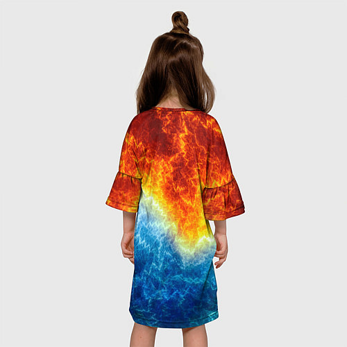 Детское платье Classic ride / 3D-принт – фото 4