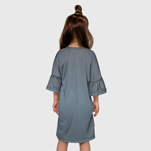 Детское платье ДОРА - MISS / 3D-принт – фото 4