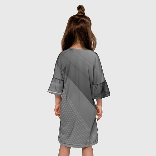 Детское платье Lexus - абстракция - sport / 3D-принт – фото 4