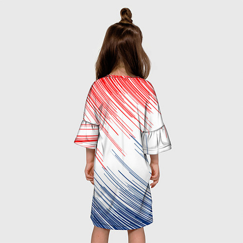 Детское платье Арсенал arsenal logo / 3D-принт – фото 4