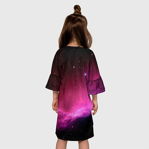 Детское платье Night Nebula / 3D-принт – фото 4