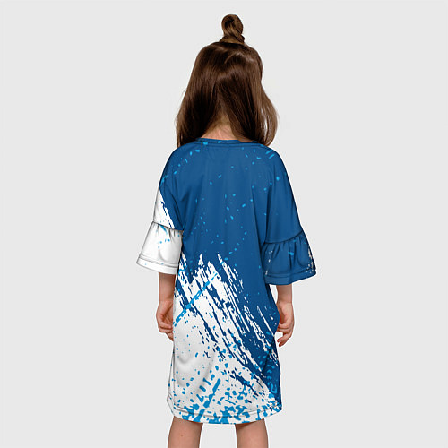 Детское платье Napoli краска / 3D-принт – фото 4