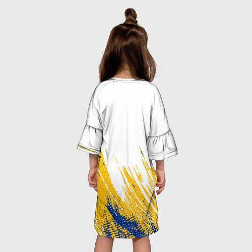 Детское платье Real madrid краска / 3D-принт – фото 4