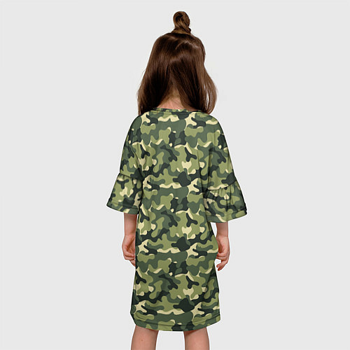 Детское платье Один в поле воин если он по-русски скромен / 3D-принт – фото 4
