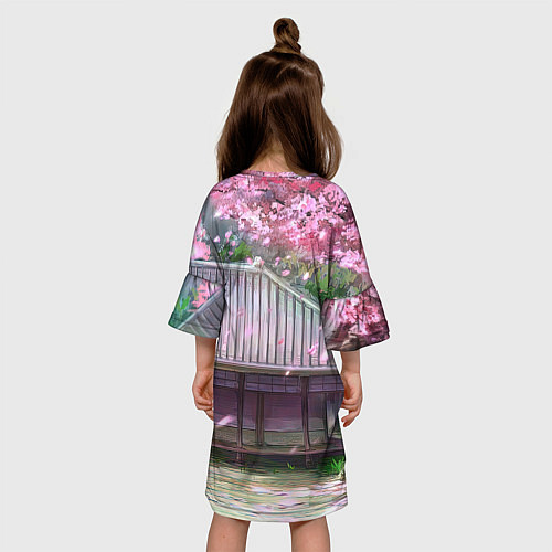 Детское платье Кагуя - Синомия Love is war Госпожа / 3D-принт – фото 4