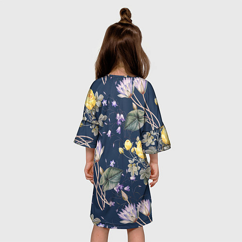 Детское платье Цветы Летняя Мечта / 3D-принт – фото 4