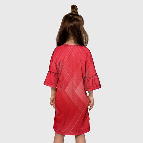 Детское платье Citroёn abstraction / 3D-принт – фото 4