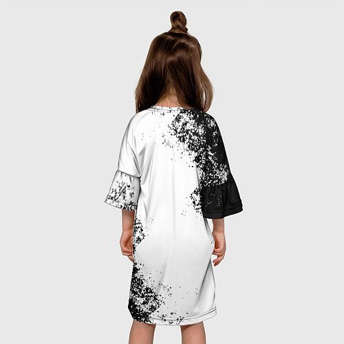 Детское платье The Witcher логотип и краска / 3D-принт – фото 4