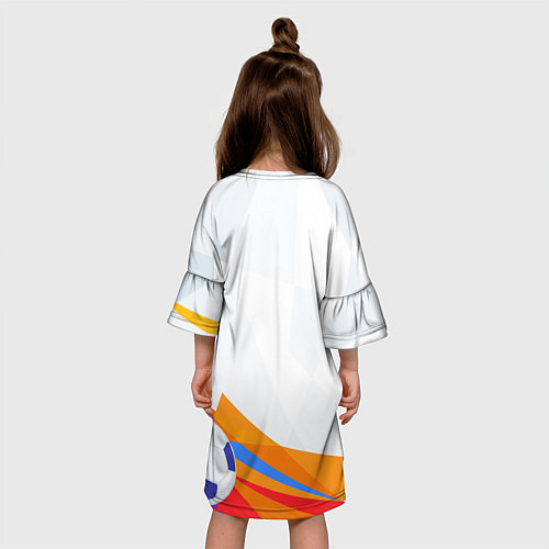 Детское платье Sevilla Абстракция / 3D-принт – фото 4