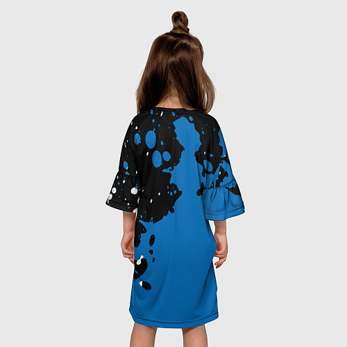 Детское платье Liverpool Краска / 3D-принт – фото 4