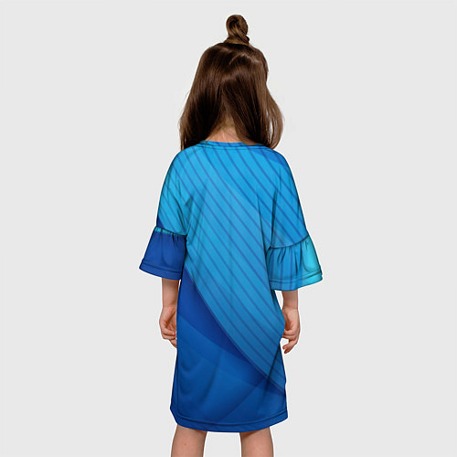 Детское платье Chelsea Абстракция / 3D-принт – фото 4